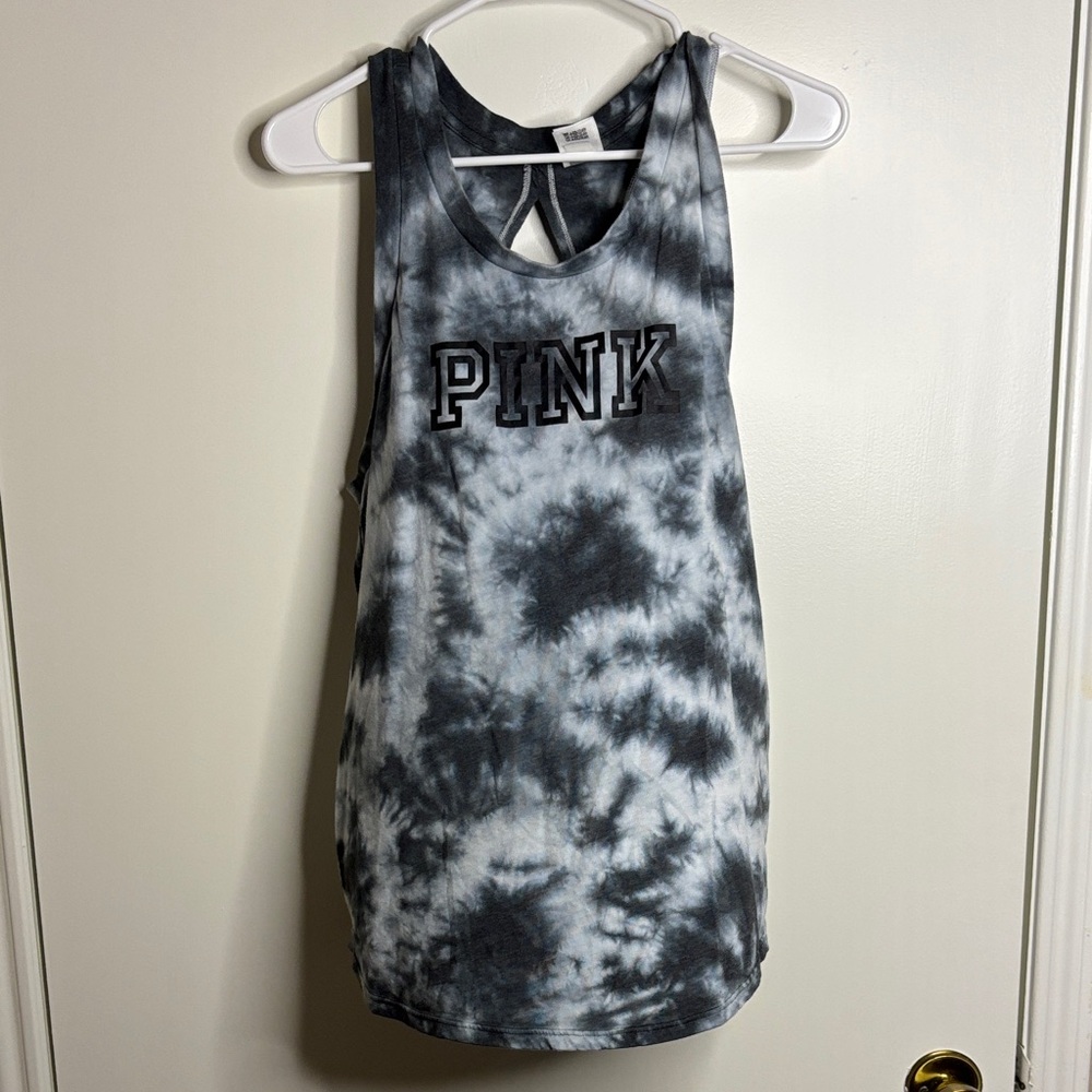 PINK Victoria's Secret Gray Tank Top